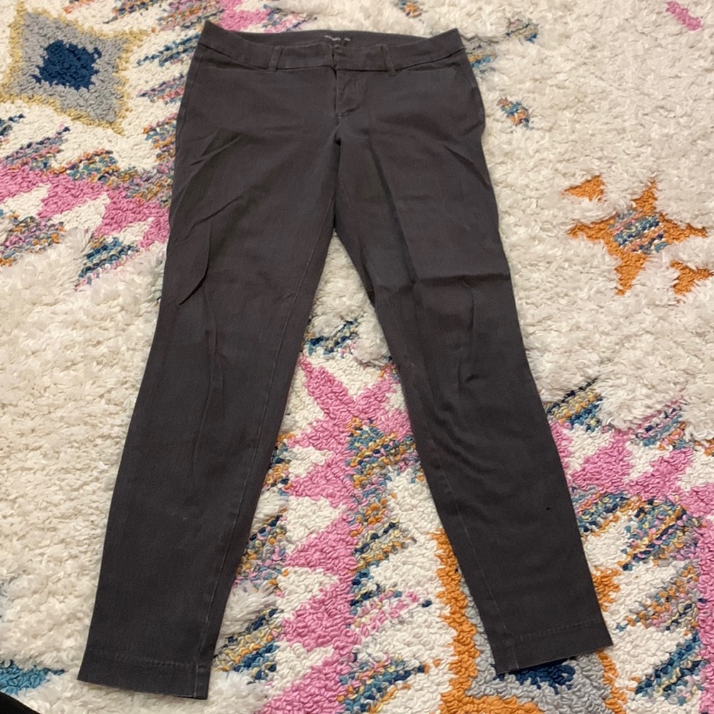 Gray Pixie ankle pants, size 4